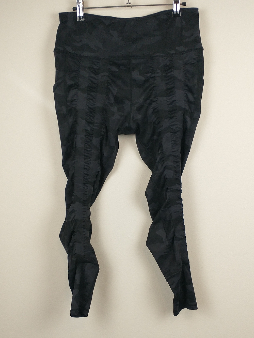 Sweetflexx Hi Rise Resistance Leggings 12 Gray Black Camo